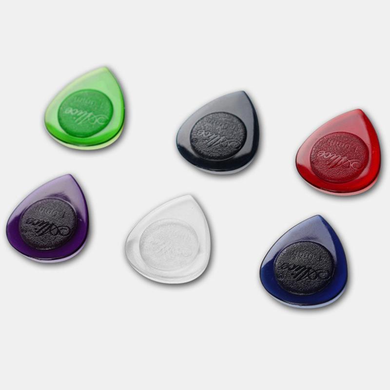 5PCS Waterdrop Shape Guitar Pick Multiple Size Available Random Assorted Color Guitar Pick Music Practice Performance Supply ZYF