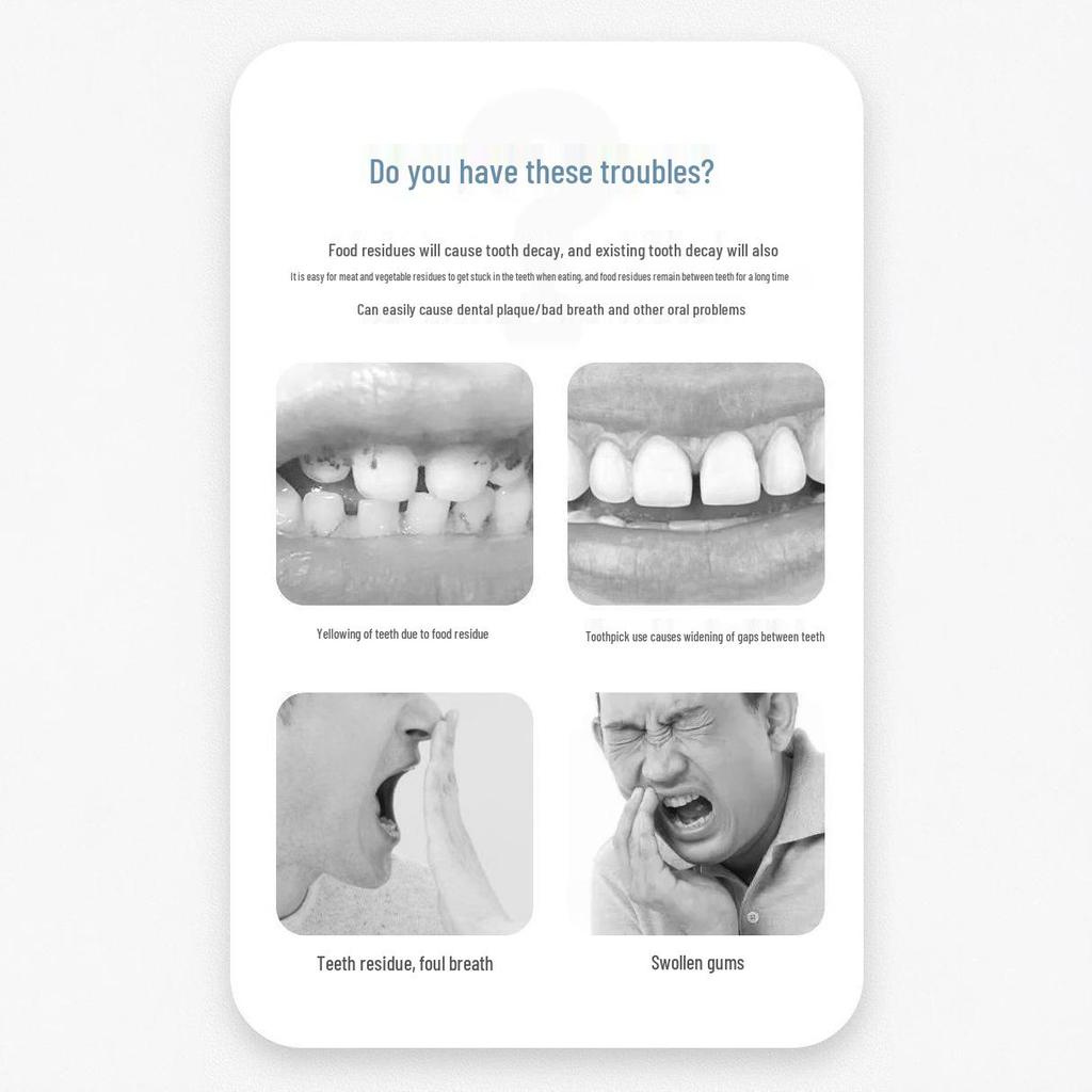 Ultra-Fine Disposable Floss Picks Family Pack: Smooth Floss Toothpick Line In Boxed Bubble Powder.