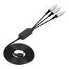 Video Cable, 1.5M ABS Component TV AV Cord   Video Cable Component Cord Replacement for 2000 3000