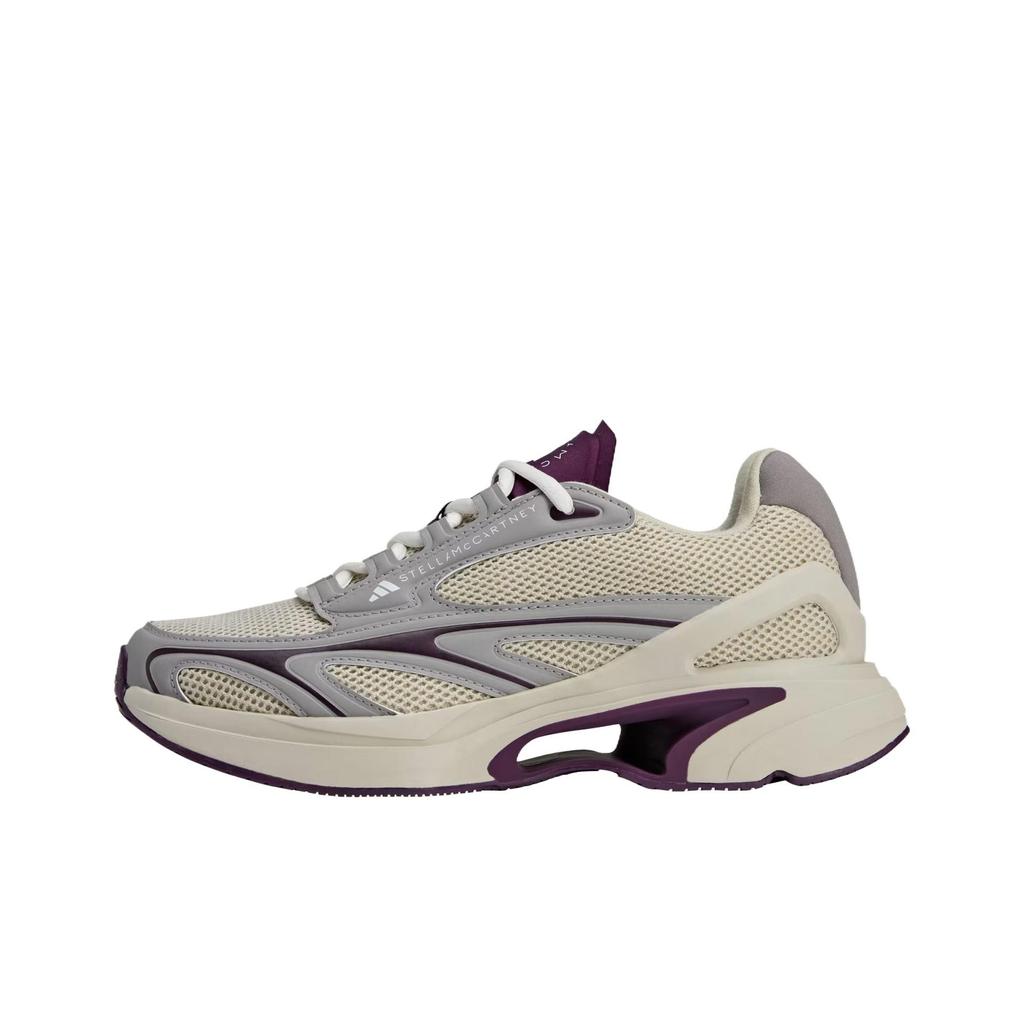 Adidas Stella McCartney Comfortable Versatile TPU Non-Slip Wear-Resistant Low-Top Casual Running Shoes Women Sneakers Purple Gray IE8765