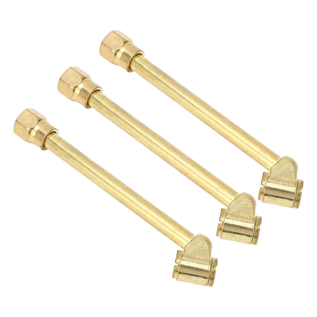 10 Sets Dual Head Air Chuck 1/4in FNPT Thread Iron Zinc Alloy 2 Way Connect Air Chuck with Quick Plu
