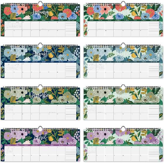 Wall Calendar 2026-2027, Aesthetic Calendar 2026-2027 From January 2026 to June 2027, 15x12 inch Elegant Planner for Home & Office