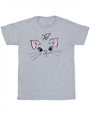 Girls Classics Marie Face Pocket Cotton T-Shirt