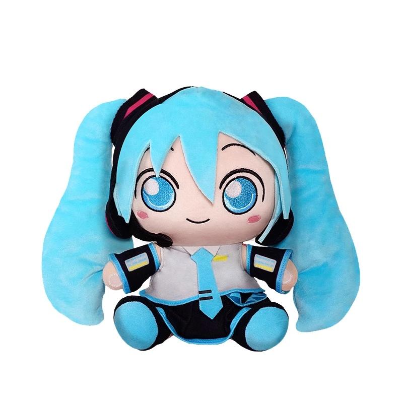 Original 20cm Anime Hatsune Miku Kwayi Fufu Kagamine Len Kagamine Rin Megurine Luka Kaito Gefülltes Kissen Geschenk Puppe Plüschtier