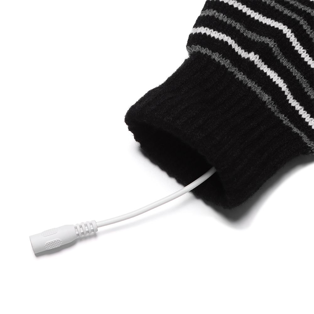 USB Winter Full&Half Finger Gloves Knitted Mitten Electric Heating Gloves Heated Gloves