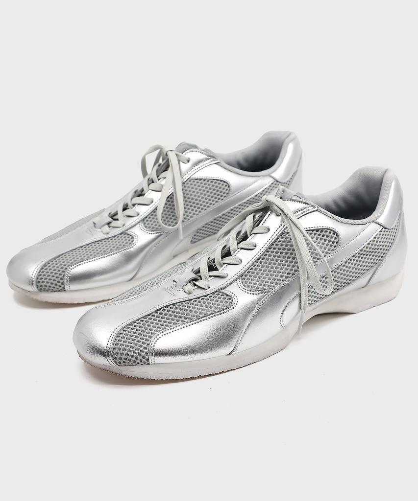 Yase [Lab Series] Spider Leather Sneakers Silver (A Type)
