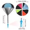 Parachute Toys for Kids, Outdoor Flying Parachute Men Toy, Army Soldiers Guys Toy, No Battery Throwing Hand Toy for Kids Party Favor