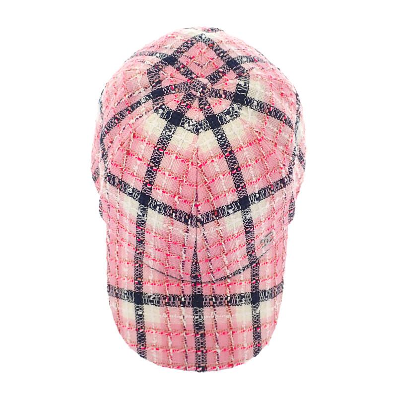 Chanel AAA008_B16357_NX209 Cap Pink Cotton Women