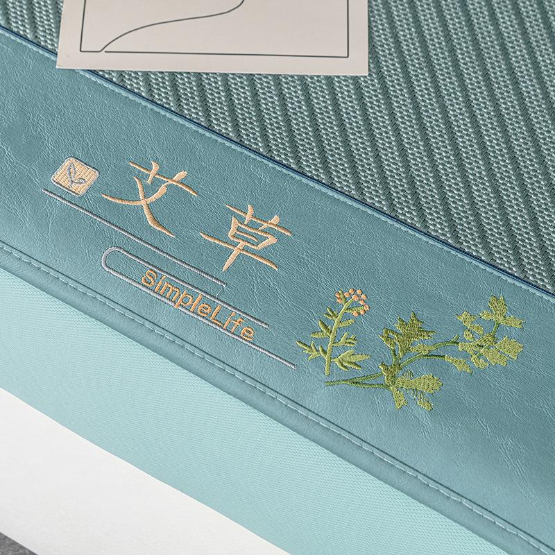 Wormwood Mosquito-Proof Sofa Hat Summer Summer  New Solid Wood Leather Full Cover Cloth Towel Rattan Mat Cool Cushion