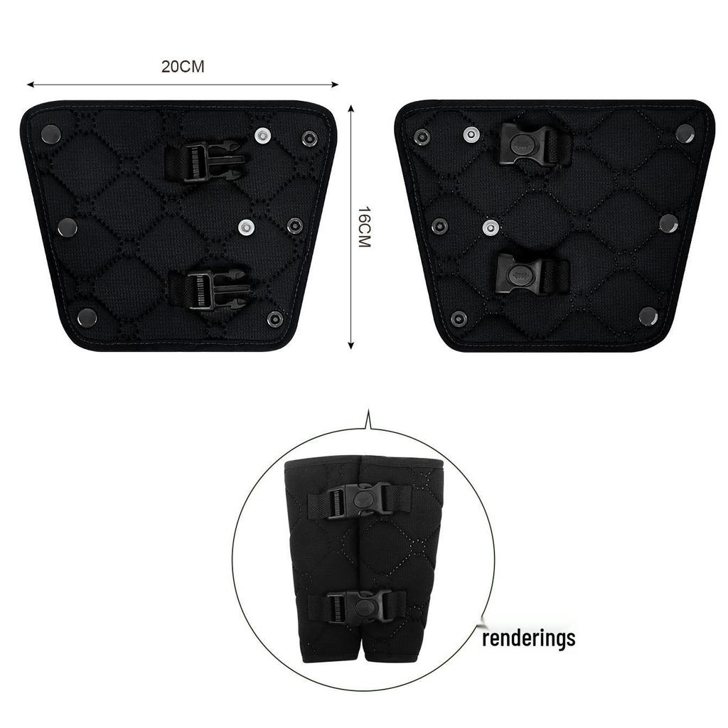 Portable Baby Car Seat and Stroller Strap Cover: Anti-Kick Shoulder Protector and Safety Belt.
