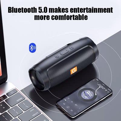 Bluetooth Speaker Dual Speaker Stereo Outdoor Playback Broadcasting Portable Subwoofer Wireless Speaker Support FM Radio TF
