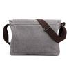 Men's Canvas Cross-body Bag Fashionable Single Shoulder Casual Multi-function Light