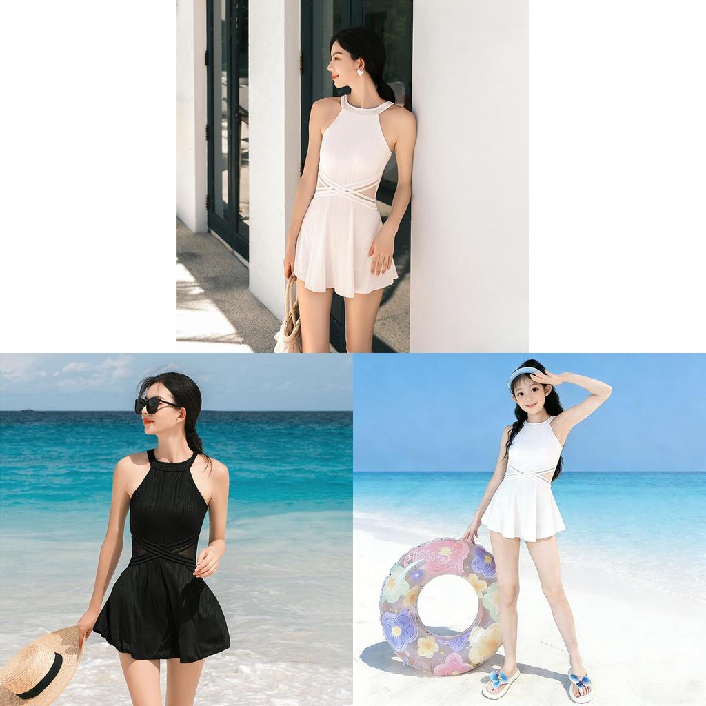 Classic Womens Onepiece Swimsuit With Polyester Fabric For Water Sports And Pool Use