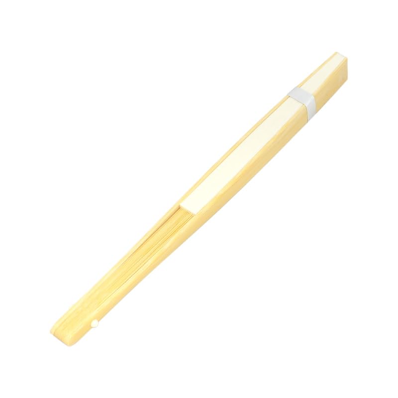 [Sin.] Shinpeido Plain Koza Fan, 7.5 inches, Rakugo Fan, White Fan, 7.5 inches, with pouch