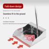 Heavy-Duty Stainless Steel Dustpan & Shovel Set (10-Piece)