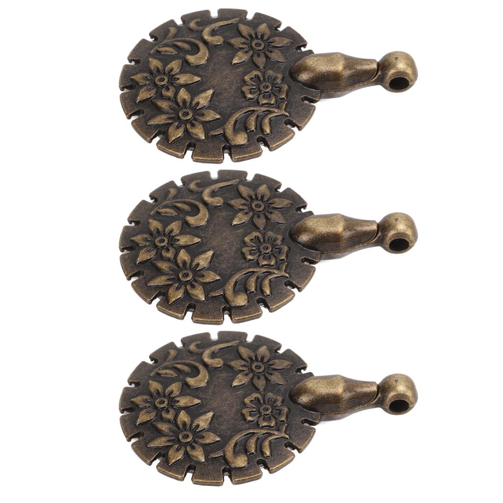3Pcs Yarn Cutter Pendant Premium Metal Easy Operation Safe Exquisite Wide Application Thread Cutter