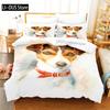 Cute Animals Dogs Bedding Set Duvet Cover Set 3d Bedding Digital Printing Queen Size Bedding Set Fashion Design