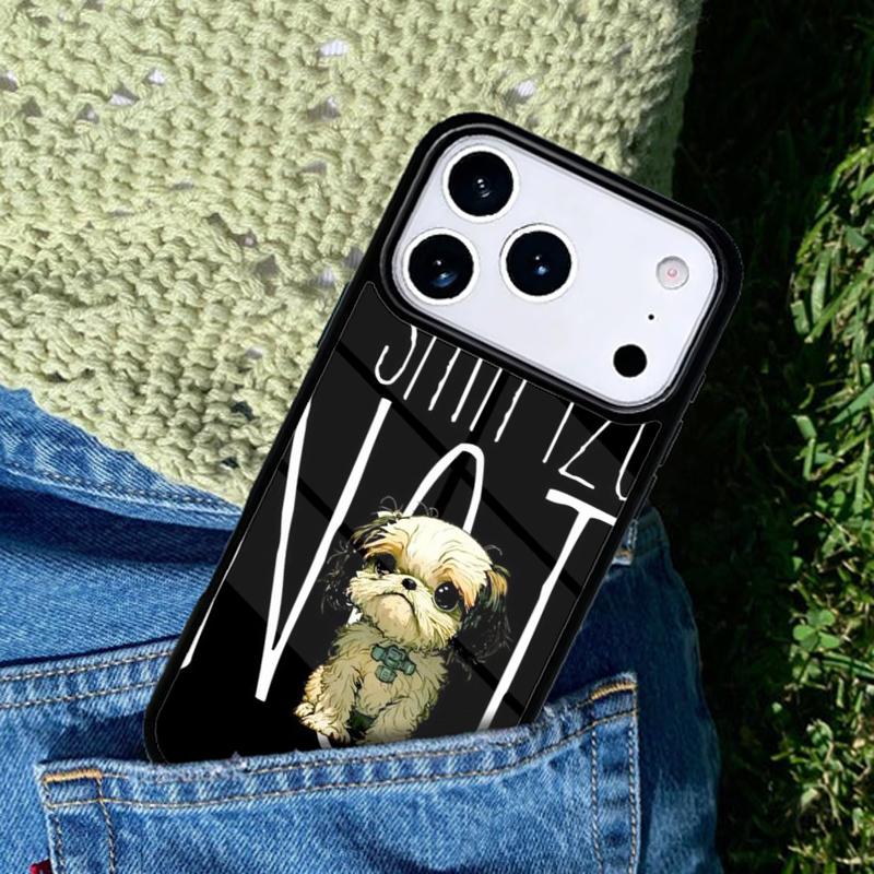 I-Shih-Tzu-Not phone case cover Compatible with for IPhone 17air 16e 15 14 13 12 11Pro Max 17 Air