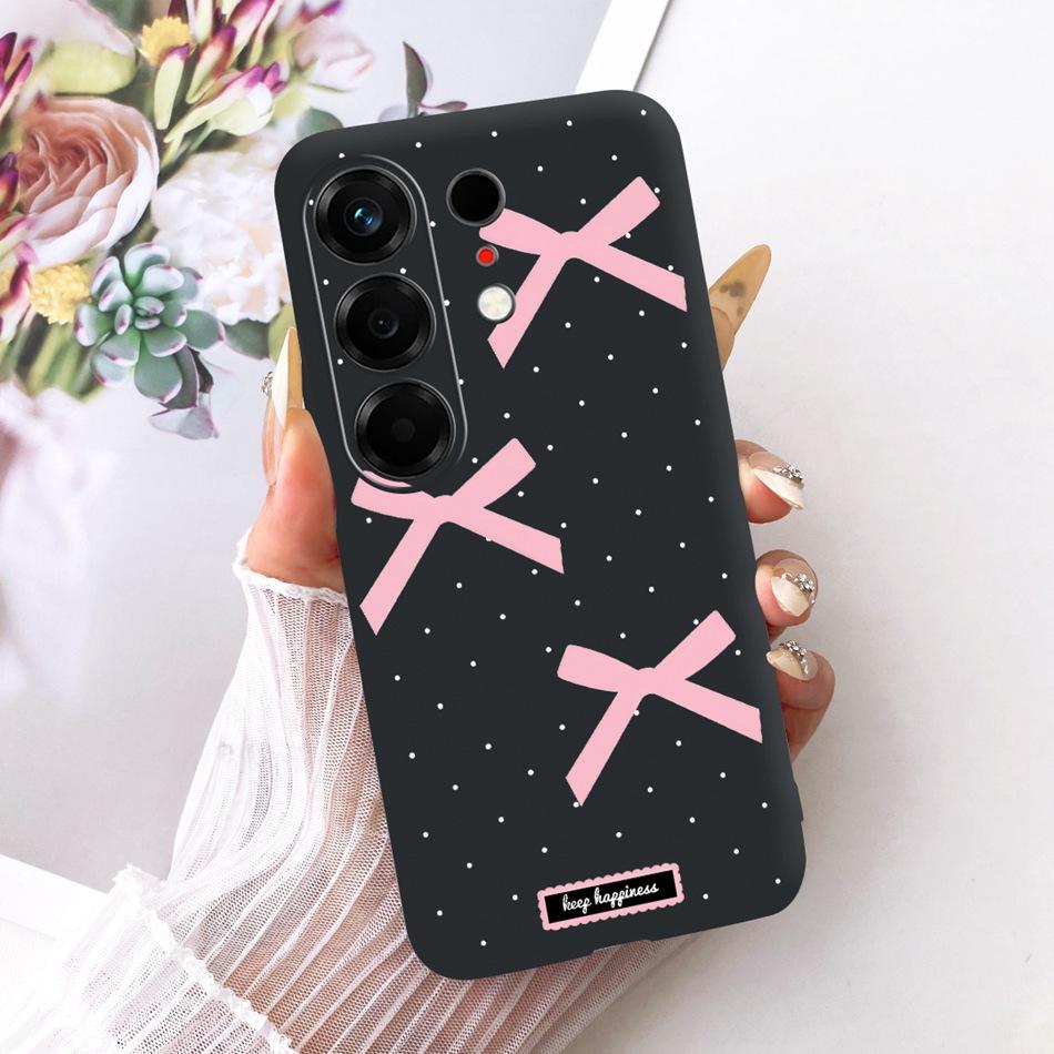 For Tecno Camon 50 4G CN5 Cute Flower Butterfly Cat Painted Case For Tecno Camon50 4G Black Silicone Soft Phone Cases