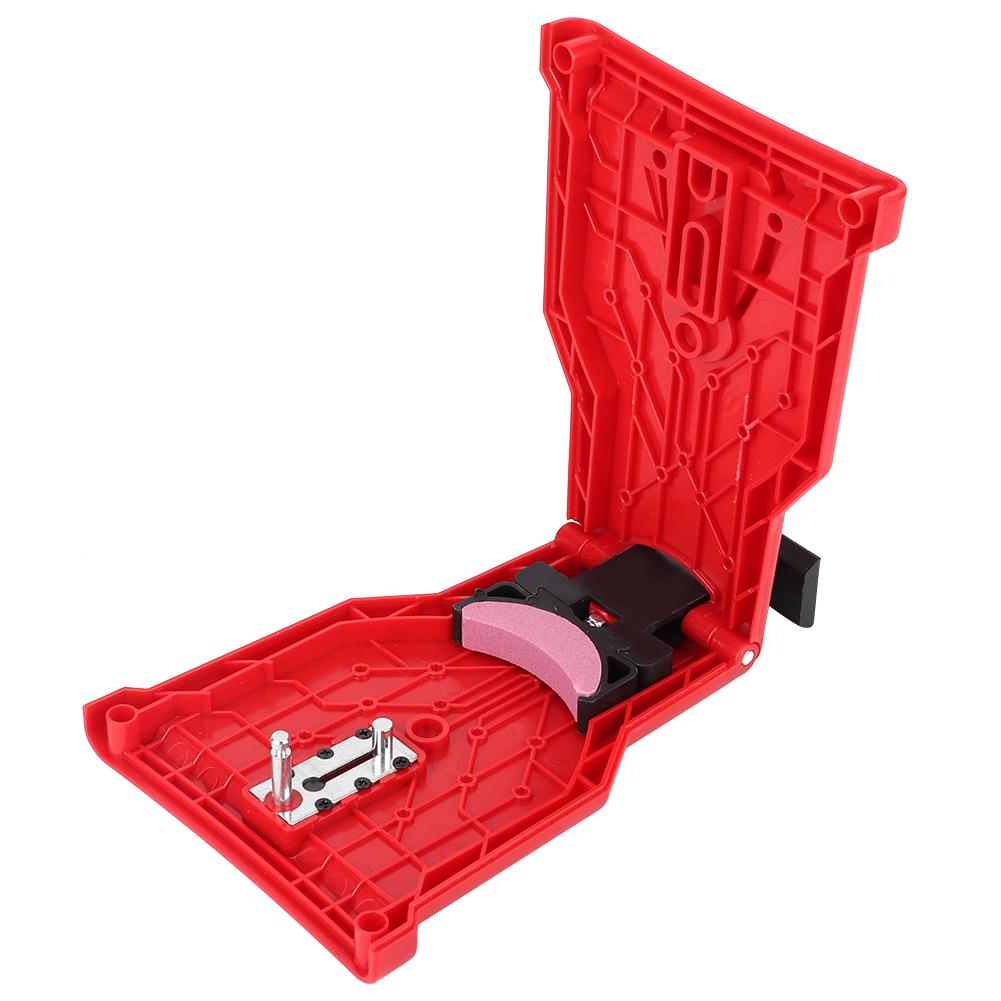 Electric Chainsaw Teeth Sharpener Chain Sharpening Tool Fast Grinding Tools for Woodworking ToolRed
