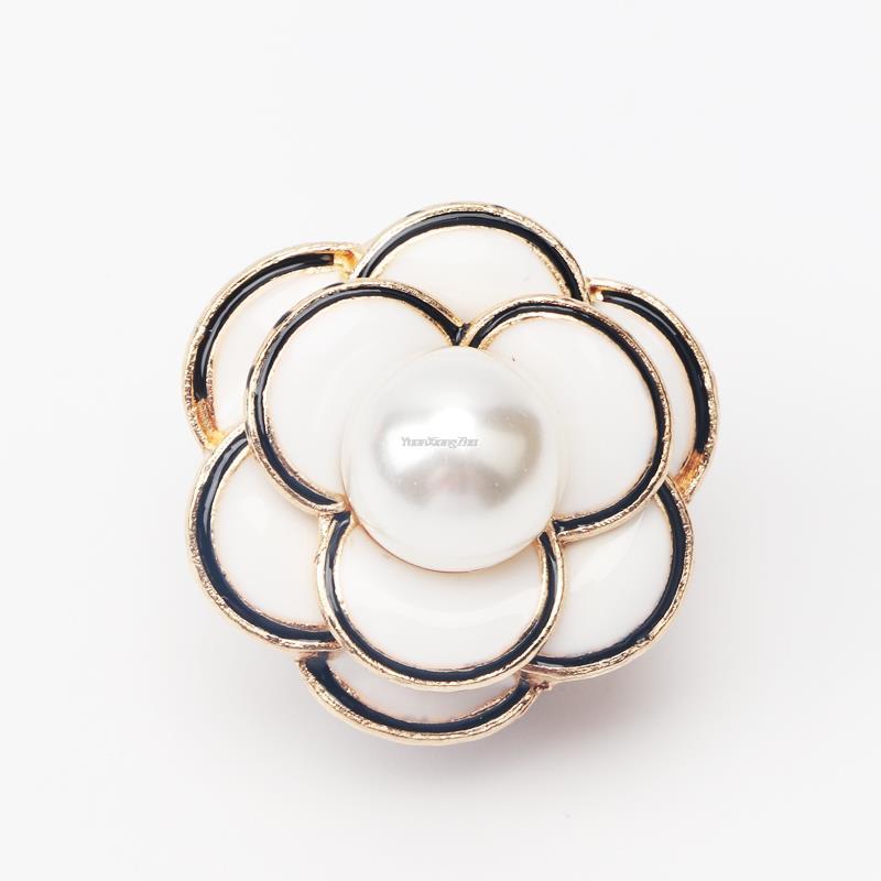 Shoe Charms for Sneakers Shoelaces Clips Buckle Decorations Rhinestones Pearl Gem Casual Flower Fashion Shoes Accessories 1 PCS