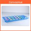 Lightweight Pvc Adult Inflatable Floating Bed Colorful Beach Mat 200kg Max Load Green/blue/pink