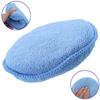 1Pc Car Vehicle Wax Polish Foam Sponge Blue Soft Clean Buffer Car Cleaning Dust Remove Waxing Sponge Auto Detailing Car Products
