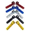 8mm Universal Pedals Folded Footrest Footpeg Compatible For Motorcycles Bicycles Electric Vehicles Mopeds Karts Scooters Parts