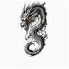 Waterproof Dragon Pattern Tattoo Stickers Men'S Temporary Tattoo Stickers Fake Tattoo For Women Hand Arm Chest Body Art
