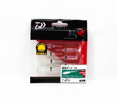 Daiwa Μαλακό Τεχνητό Δόλωμα Chibi Dart 1,5 Ίντσας 8 ανά Συσκευασία Kou Clear (6007)