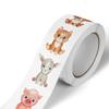 500Pcs/Roll Heterotypic Pets Stickers 2.5cm/1.0'' Cute Art Labels Learning Rewards, Adorn Gifts for Books Watercup Phone PC Pads