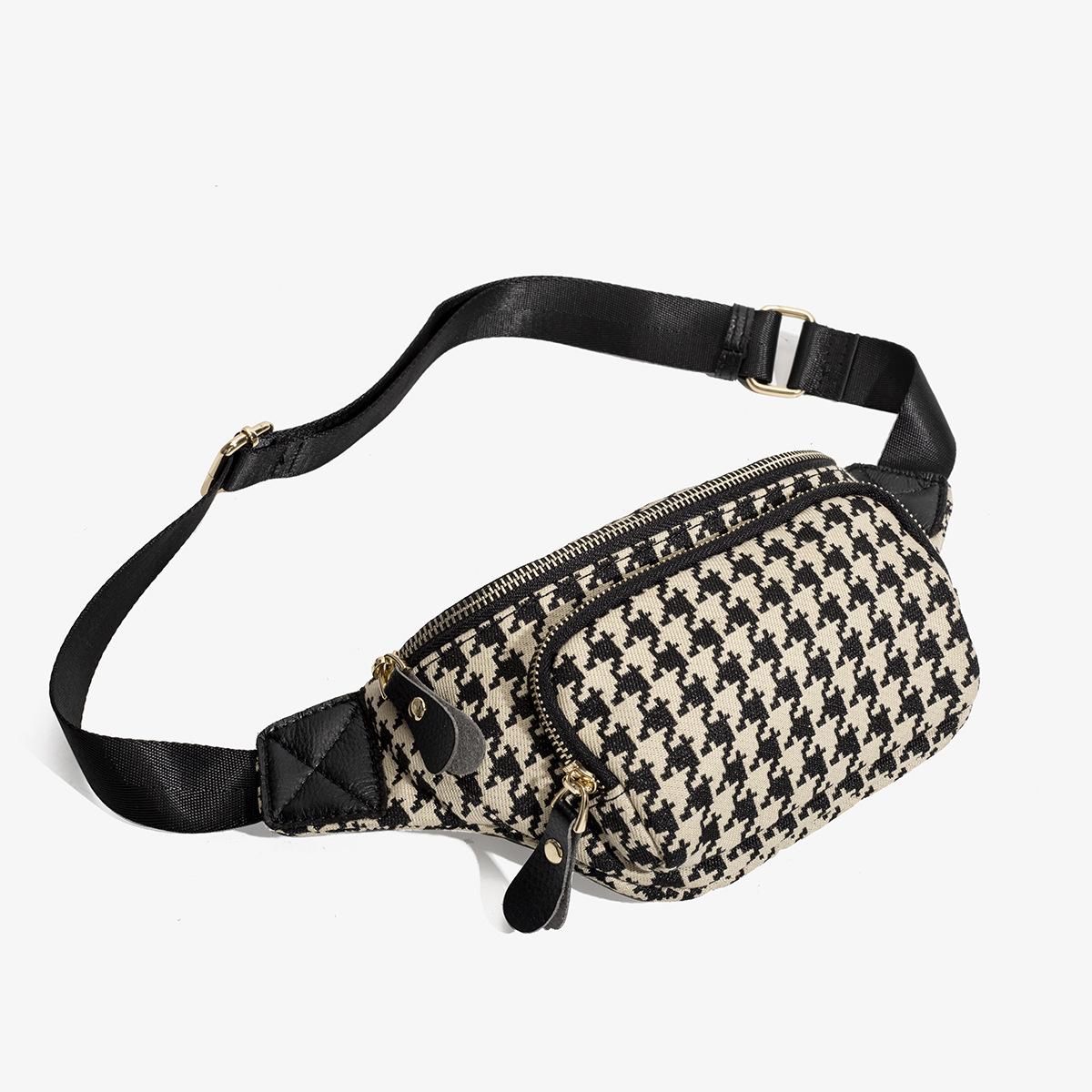 Women s Bag 2024 Summer New Model Ladies Waist Bag Lightweight Crossbody Chest Bag Chain Bag High-end Fashionable Simple Bag