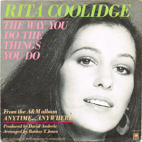 

7-дюймовая пластинка RITA COOLIDGE The Way You Do The Things You Do AMS5627 AM RECORDS 1978 Нидерланды Рок Б/у