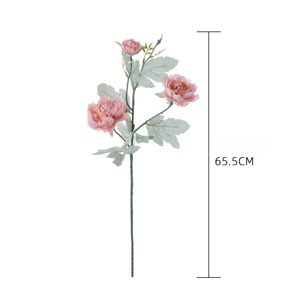 Peony Macaron Artificial Flower Home Decoration Wedding Celebration Holding Flowers Guiding Flower Walls Fake Flowers Shooting Props