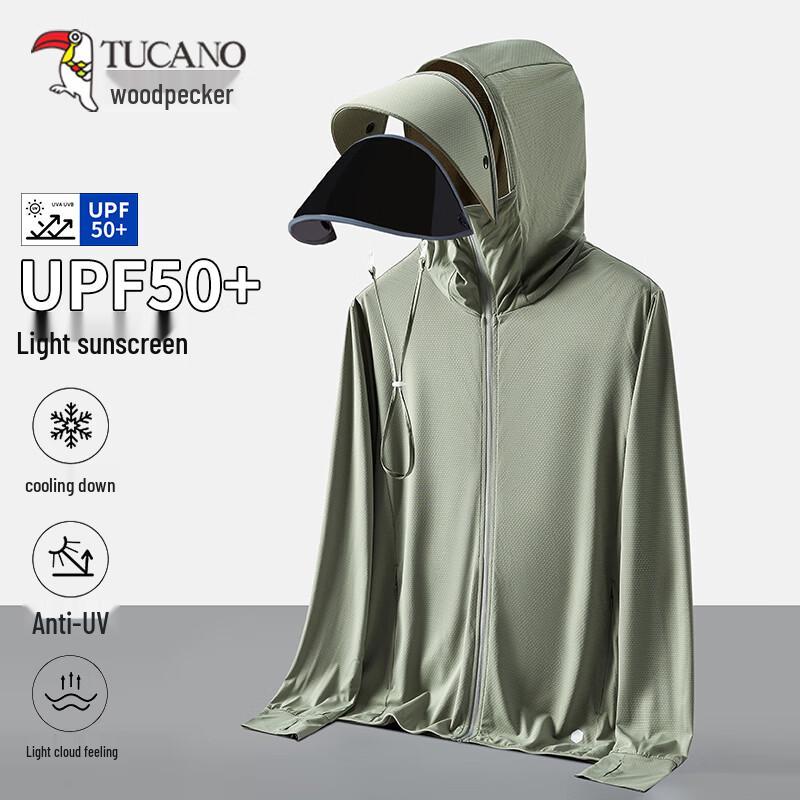 TUCANO Men s Ice Silk UPF 50+ Sun Protection Jacket L