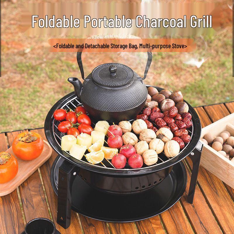 Portable Charcoal Folding BBQ Grill