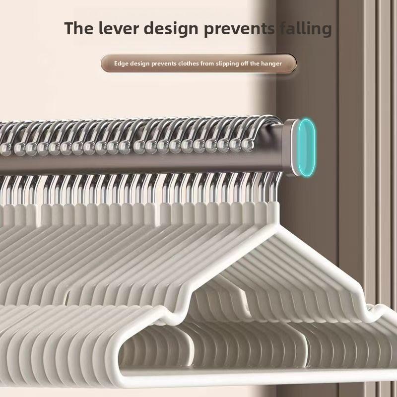 Multi-functional No-Drilling Home Balcony Storage Wall-Mounted Clothes Rail