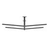 Kayak Storage Rack for 2 Kayaks, Holds Up to 113.4 kg, Heavy Duty Adjustable Ceiling Rack for Garage Ceiling Mount, Overhead Garage Storage Hanger for
