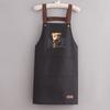 Nice Bear Waterproof Apron With Oil Resistant Composite Fabric For Kitchen Cooking Special Characters Included