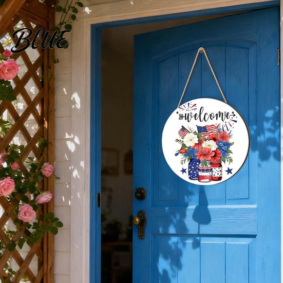 Wooden Door Sign Open Closed Double-Sided Hanging Reversible Pine Wood Sign Business Holiday Double-sided Decor with Rope No Drill