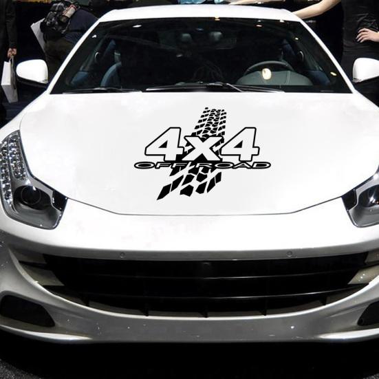 4X4 Off-Road Funny Reflective Decal Car Window Body Styling Sticker DIY Decor