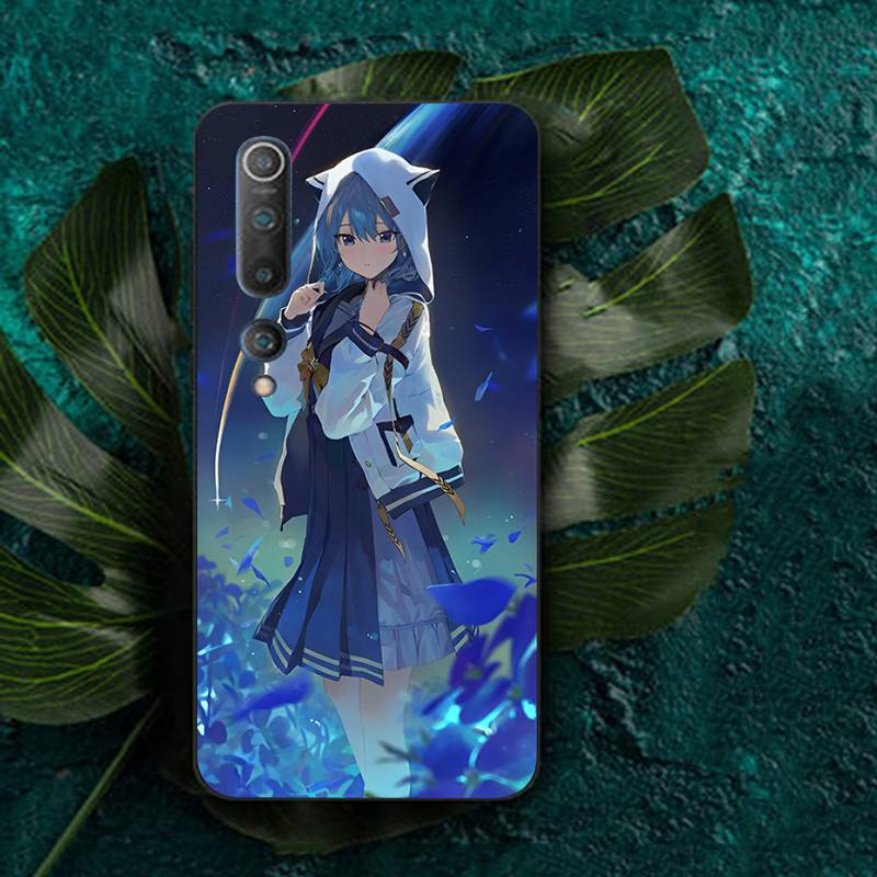 Hoshimachi Suisei Anime Phone Case for Redmi Note 8 7 9 4 6 pro max T X 5A 3 10 lite pro