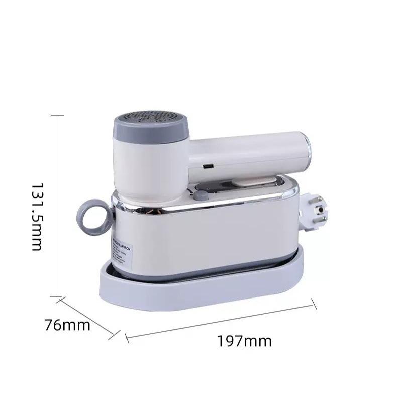 Portable Handheld Garment Steamer & Lint Remover - All-in-One Household Steam Iron