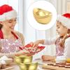 Golden Ingot Shape Tin Candy Chocolate Holder Box Metal Candy Container For Wedding Chinese Spring Festival Celebration