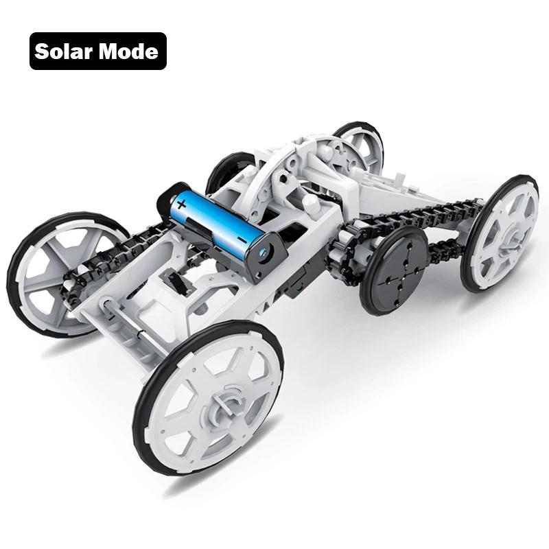 Non-Toxic Solar Toys Solaire Robot Solar Energy Car Diy Educational Science Toys For Children Kids Technological Technology Science Kits
