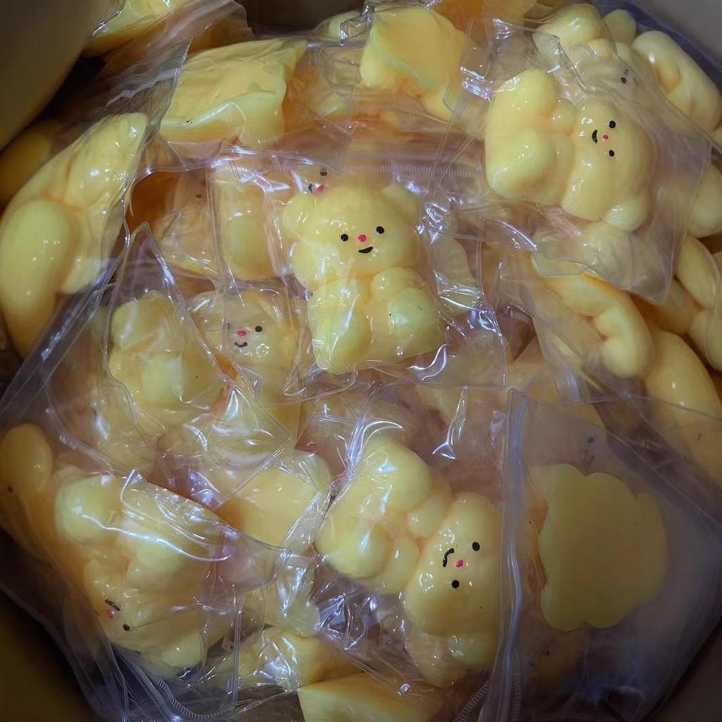 Butterbär Stressabbau Schleim - Xiaohongshu Stil Kreatives Geburtstagsgeschenk für Mädchen