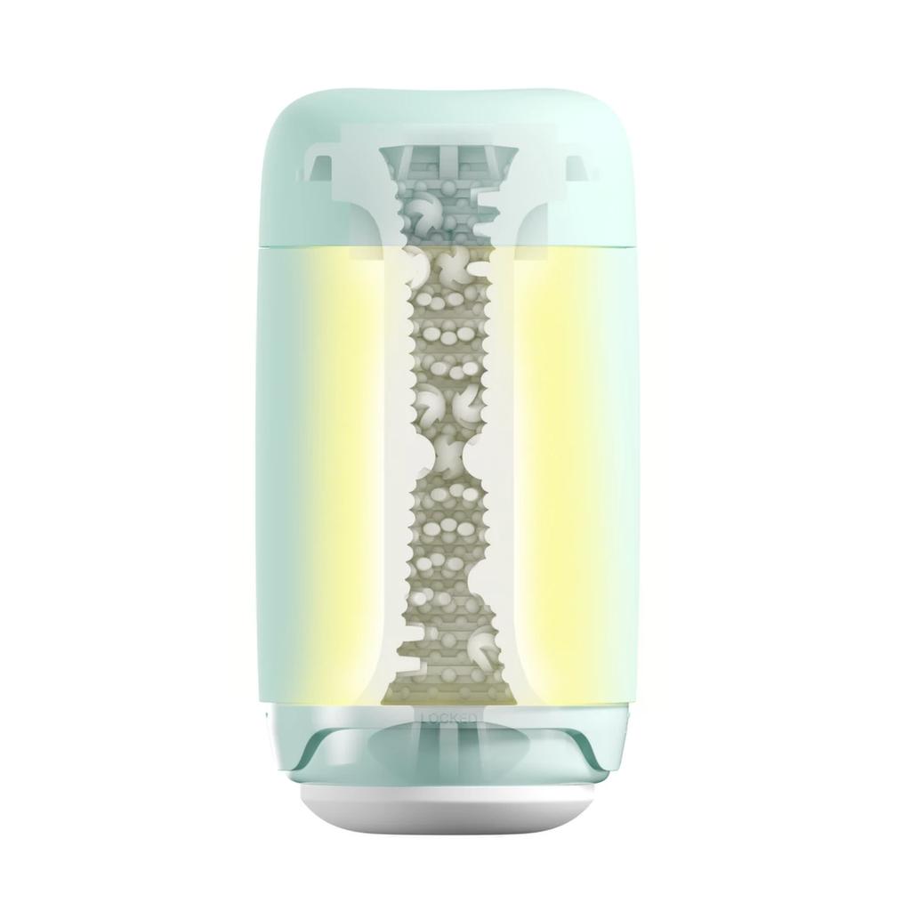 Tenga - Innovative Puffy Mint Green Masturbator