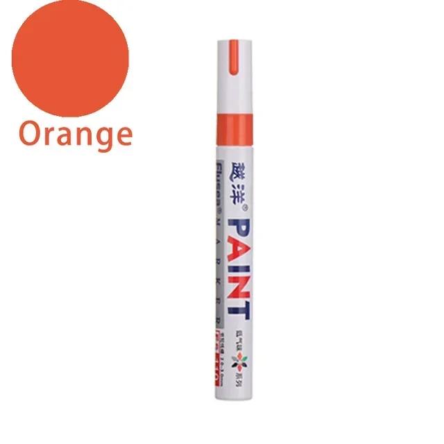 Marcador de Tinta Permanente de Borracha Impermeável Branco Multicolorido Desenho Pneu de Carro Sulco Ambiental Caneta Marcadora para Pintura de Pneus
