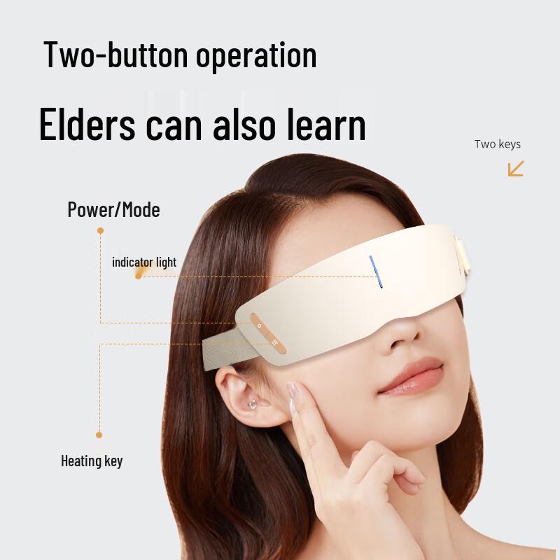 HEZHENG HZ-QNA-12 Smart Steam Eye Massager