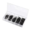 50 Stück Box Angelverbinder Pins 4#-12# Kugellager Wirbel Snap Haken, Langlebige Köderfischerei Tackle Zubehör